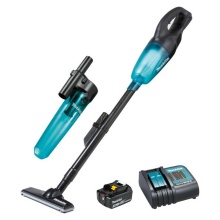 Makita DCL180FX2B - Aspirateur-balai 650 ml avec accessoire cyclone 18V LXT, ensemble 3,0Ah x1