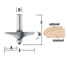 Makita 733328-A - Fraise de toupie pour rampes et tables