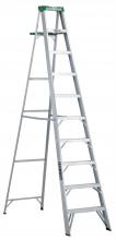 Louisville Ladder Corp 2410 - 10' Aluminium Stepladder Type II 225 Load Capacity (lbs)
