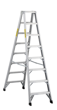 Louisville Ladder Corp 3608 - 8' Aluminium Twin Stepladder Type IA 300 Load Capacity (lbs)