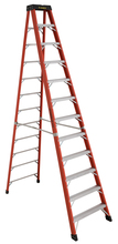 Louisville Ladder Corp 6812-AA - 12' Fiberglass Stepladder Type IAA 375 Load Capacity (lbs)