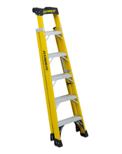 Louisville Ladder Corp FXS6906 - 6' Fiberglass Cross Step Type IA 300 Load Capacity (lbs)
