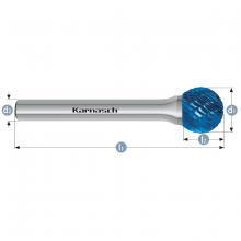 Karnasch 115031.047 - Tungsten carbide burr - BLUE-TEC
