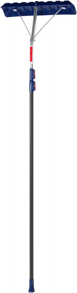 Snow roof rake, py 24&#34; blade, telescopic hdle, Garant