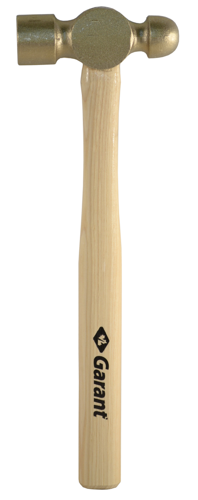 Ball pein hammer, machinist, 32oz, non-spark head, 16&#34; hickory hdle