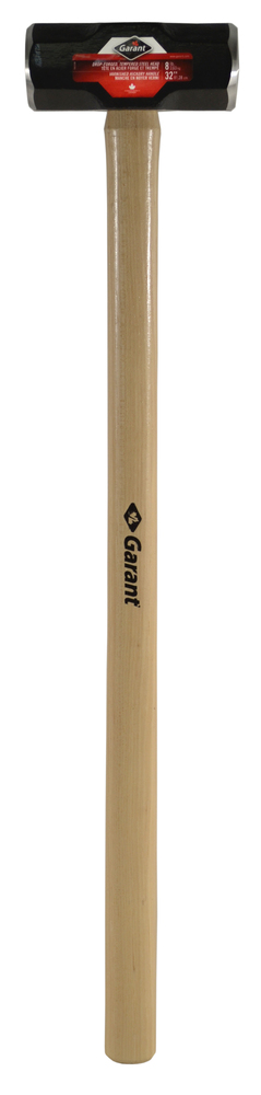 Sledge hammer, 8 lbs, 32&#34; hickory hdle