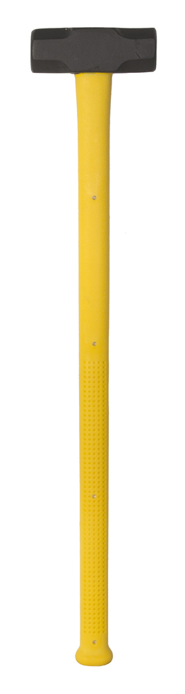 Sledge hammer, 6 lbs, 32&#34; hickory safety grip hdle