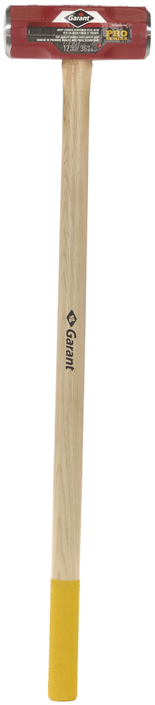 Sledge hammer, 12 lbs, 36&#34; safety grip hdle
