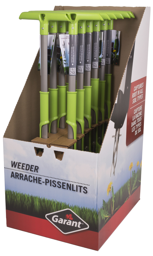 Weeder with ratchet system, in display box, Botanica