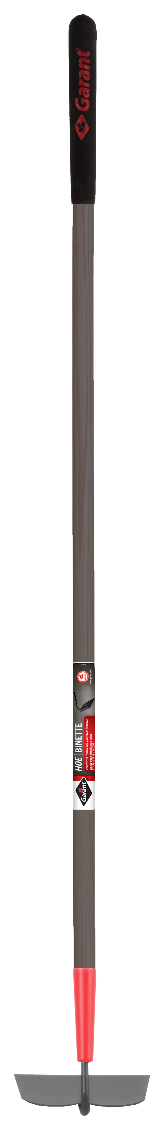 Garden hoe, 6.5&#34; head, shank type, hardwood hdle, Garant Better