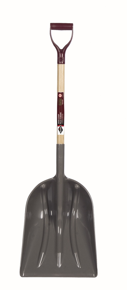 Grain scoop #12, ABS blade, 30.25&#34; hdle, dh