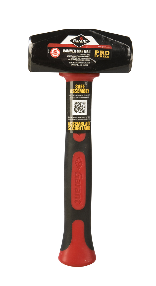 Hammer, Mason club, 4 lbs, 11&#34; fg hdle, Garant Pro Series