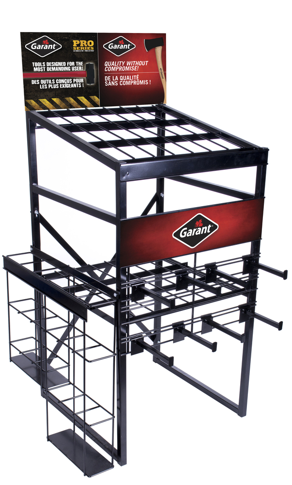 Display, steel for striking tool, 2 ft