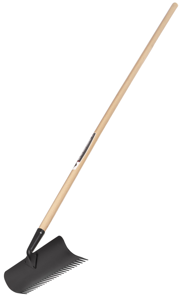 Dandelion rake, 26 tines, 60&#34; hdle