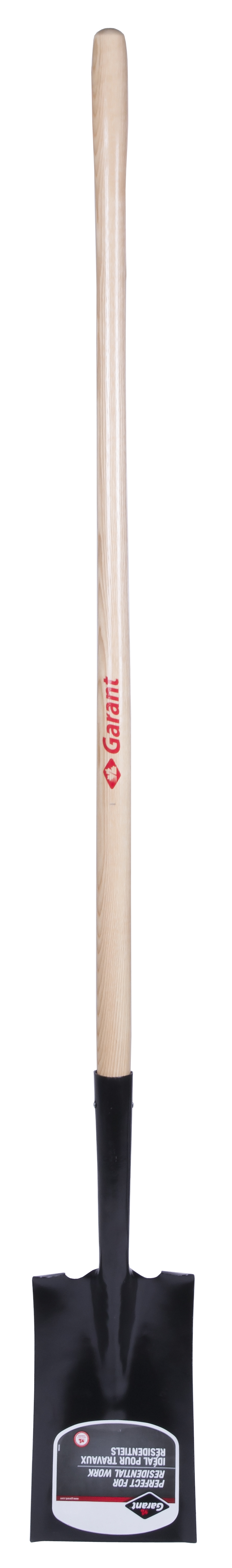 Garden spade, 46&#34; hdle, lh, Garant