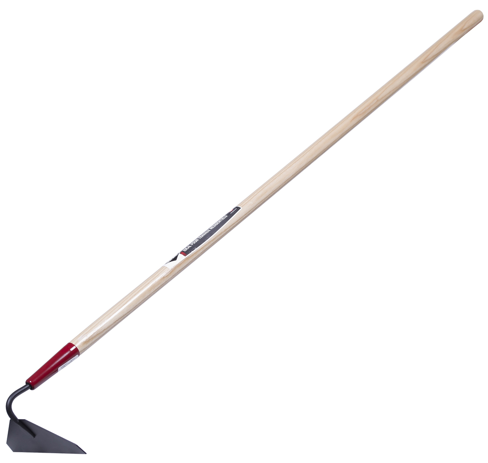 Garden hoe, 8&#34; head, shank type, hardwood hdle, Garant