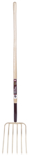 Garant G0613L - Manure fork, 6 tines/13", wood handle, lh, Agro Series