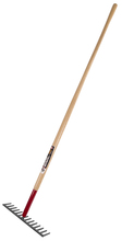 Garant GRR14 - Road rake, 14 steel tines, 66" wood handle