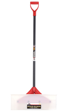 Garant GUH24FKDU - Snow pusher, 24" UHMW, black fiberglass hdle, kd, dh, Garant (bilingual)