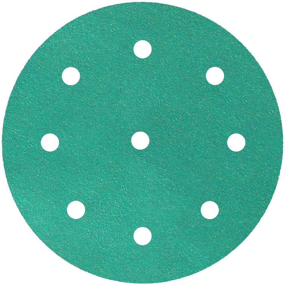FP 77 K Disques auto-agrippant revêtue, 125 mm Grain 500 perforation façon GLS27