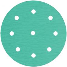 Klingspor Inc 353234 - PS 77 CK Disques auto-agrippant revêtue, 125 mm Grain 100 perforation façon GLS27