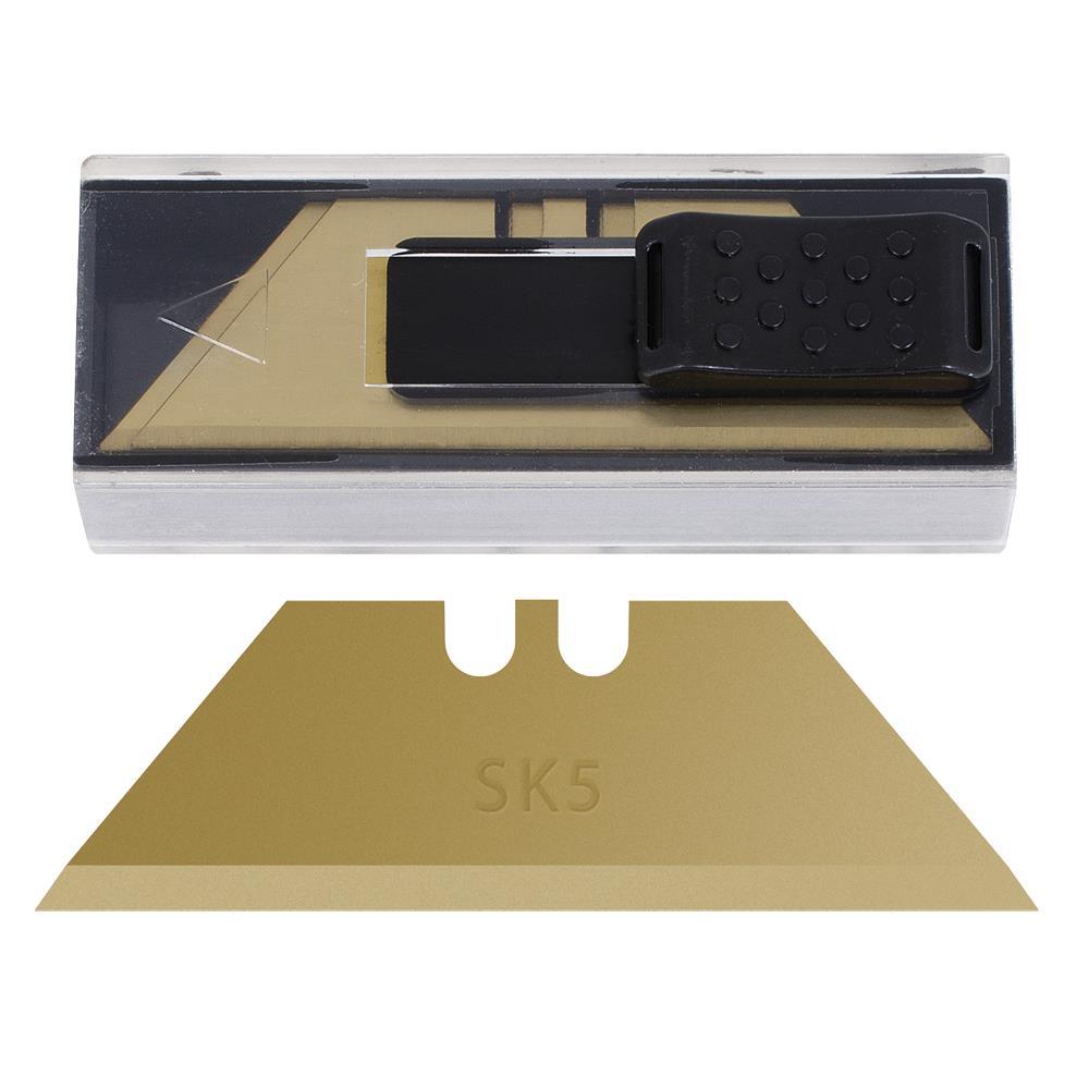 10 PC Titanium Coated Utility Knife Blades