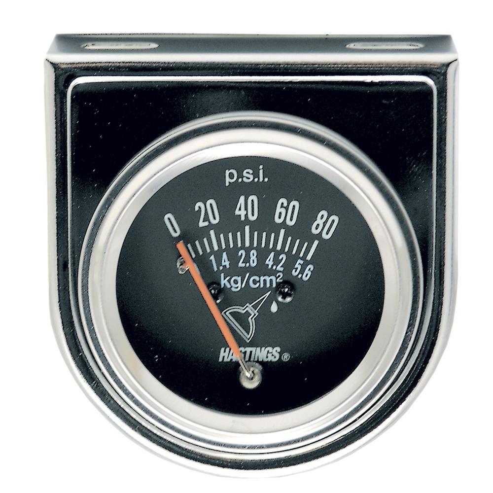 Chrome Series Mechnical Oil Pressure Gauge Kit