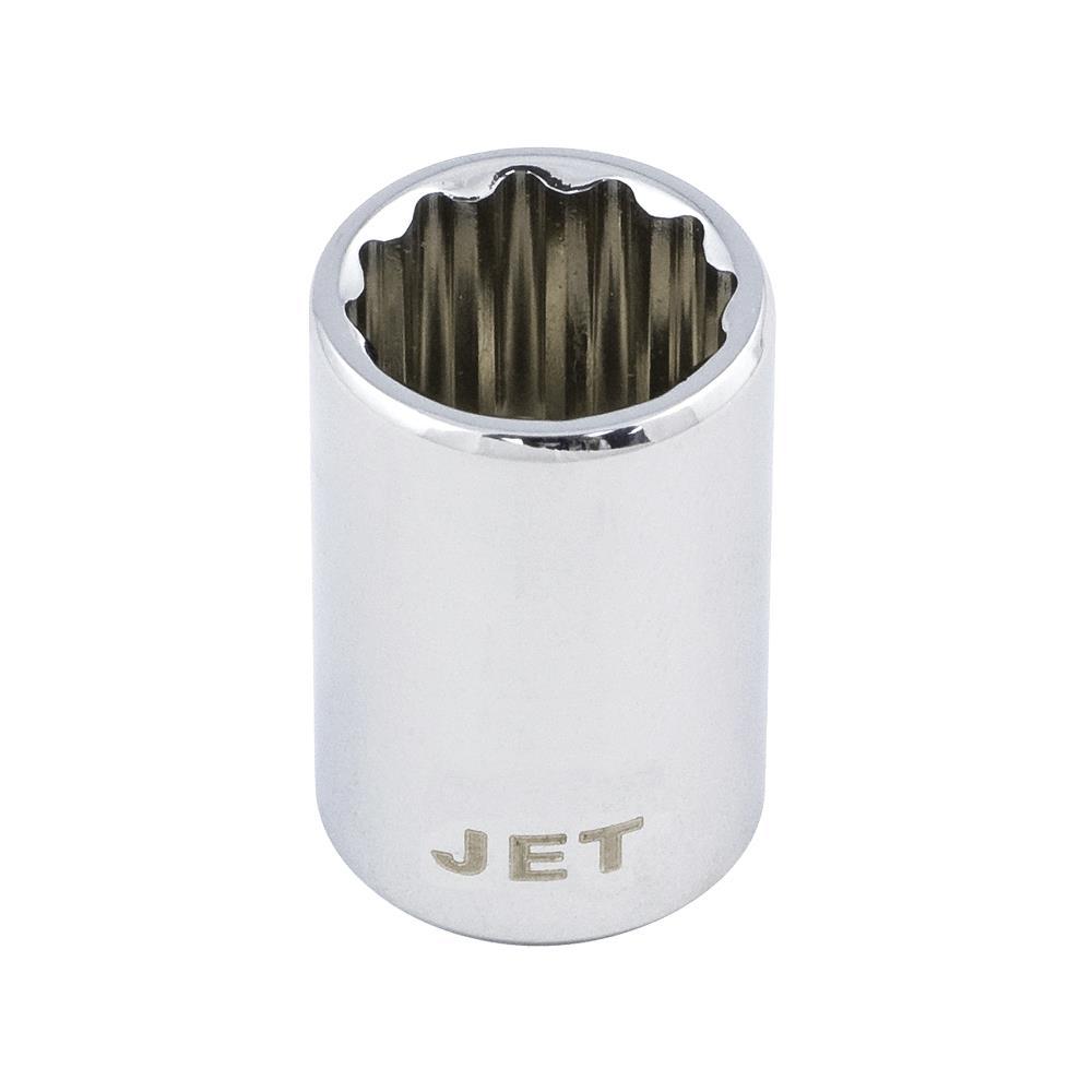 1/2&#34; DR Chrome Socket - Metric - Regular - 12 point - 23 mm