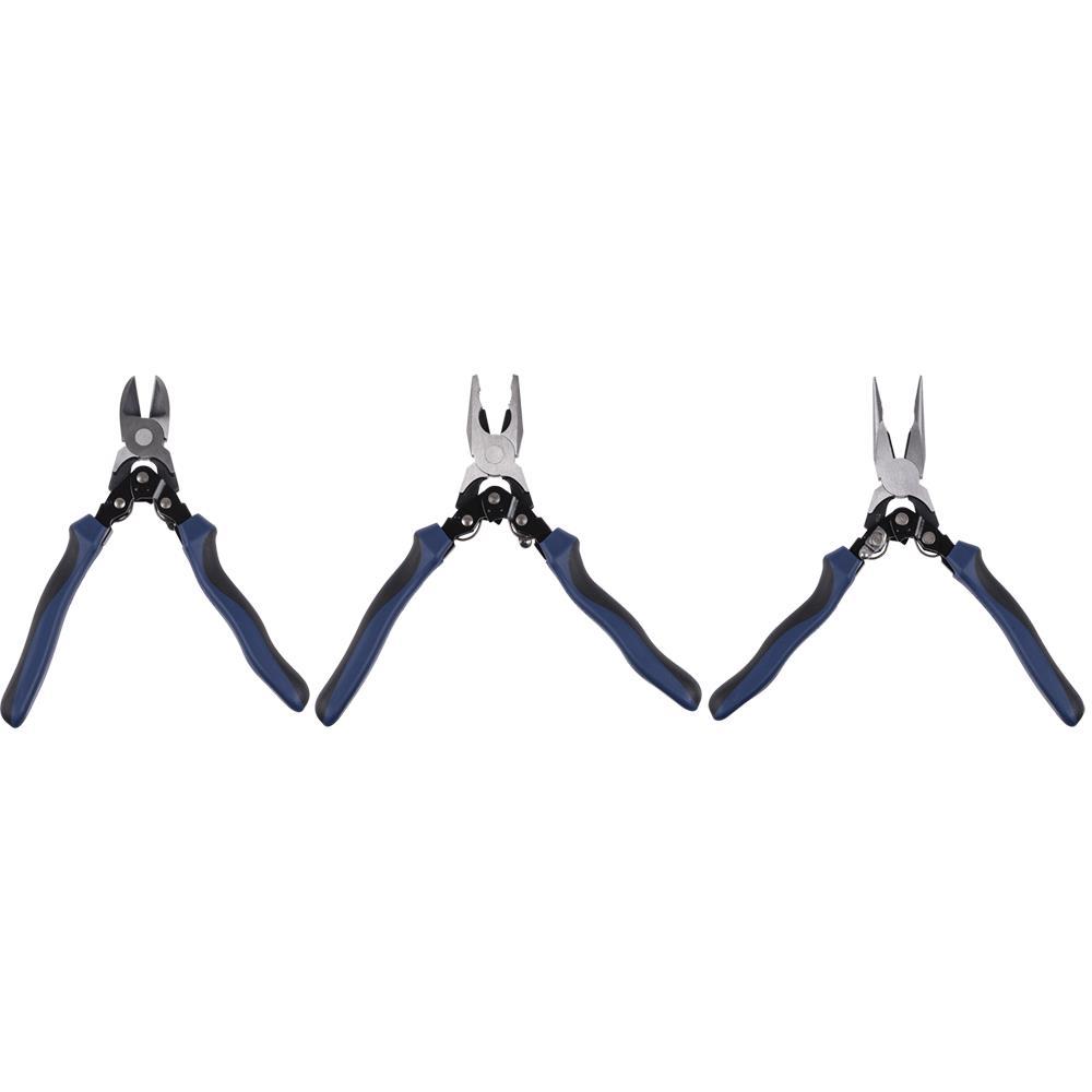 3-Piece High Leverage Pliers Set