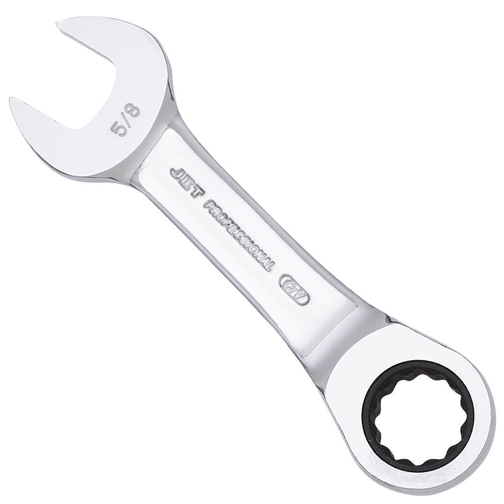 Ratcheting Stubby Wrench - SAE - 5/8”