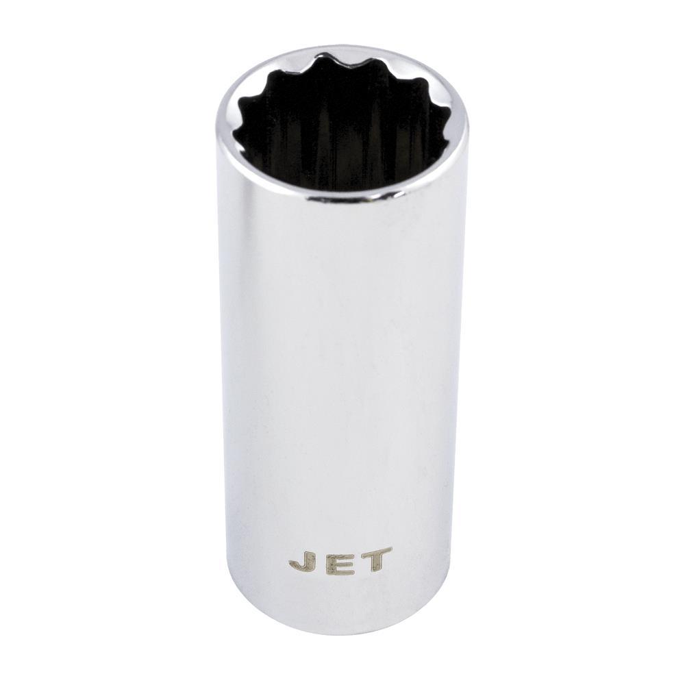 3/8&#34; DR Chrome Socket - SAE - Deep - 12 point - 3/16&#34;