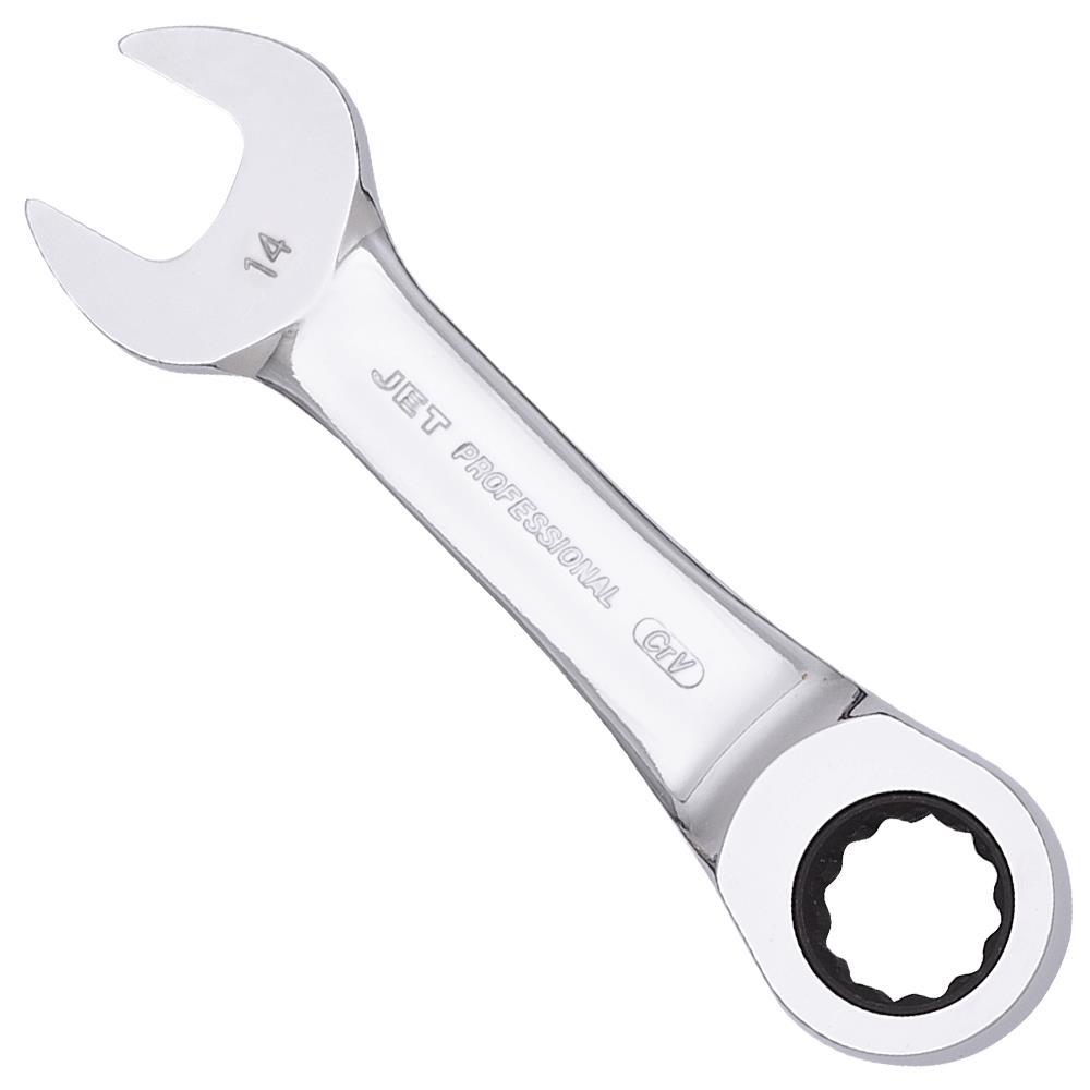 Ratcheting Stubby Wrench - Metric - 14mm