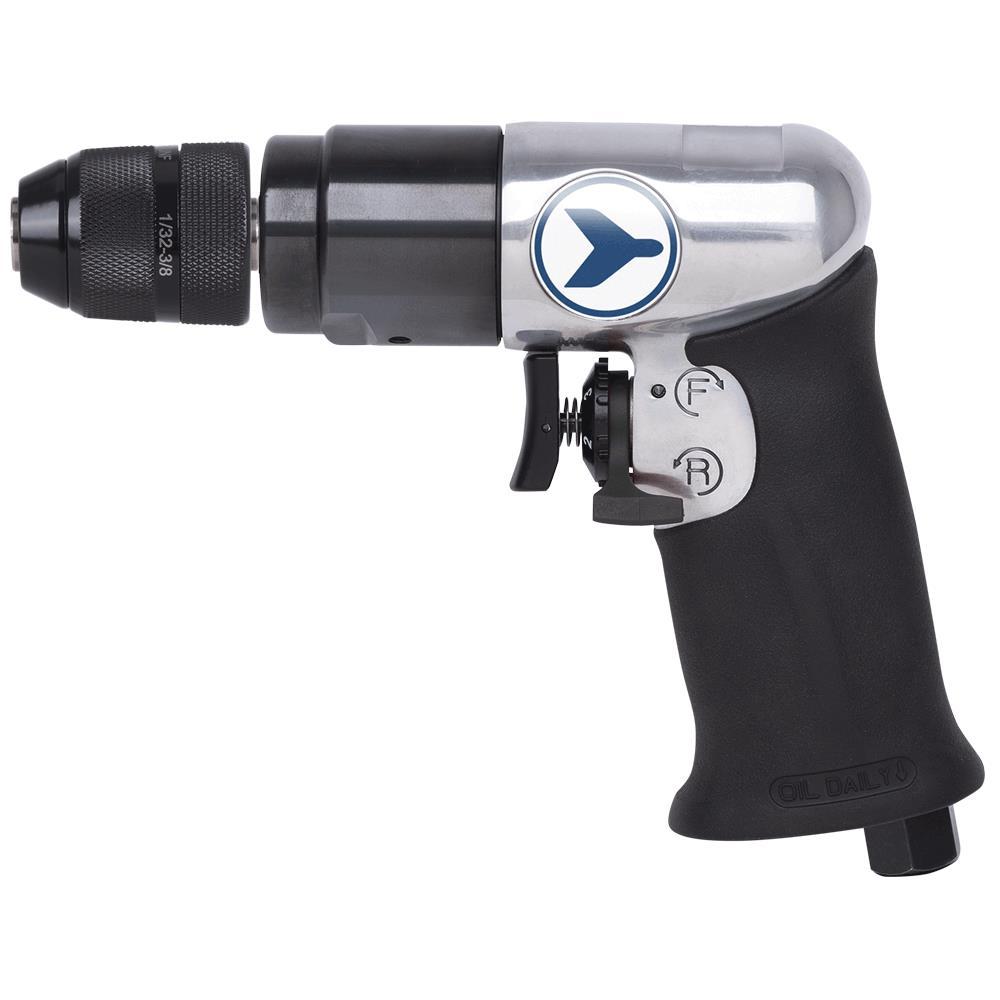 3/8&#34; Variable Speed Air Drill - Keyless Chuck