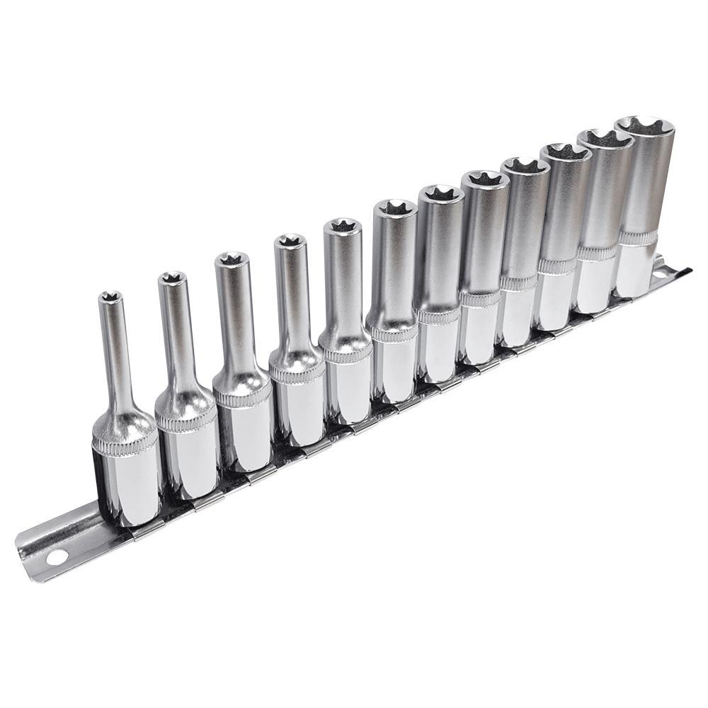 12-Piece 3/8&#34; DR Deep External TORX® Socket Set