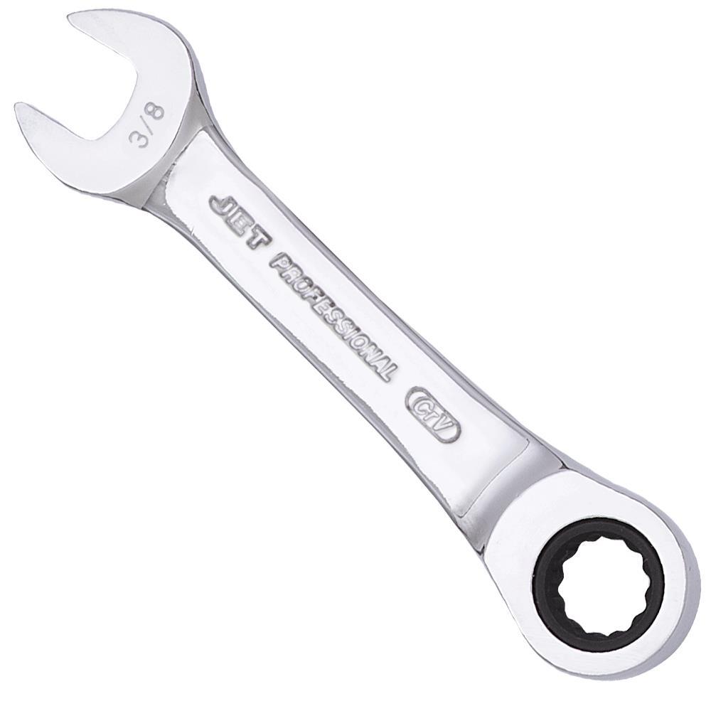 Ratcheting Stubby Wrench - SAE - 3/8”