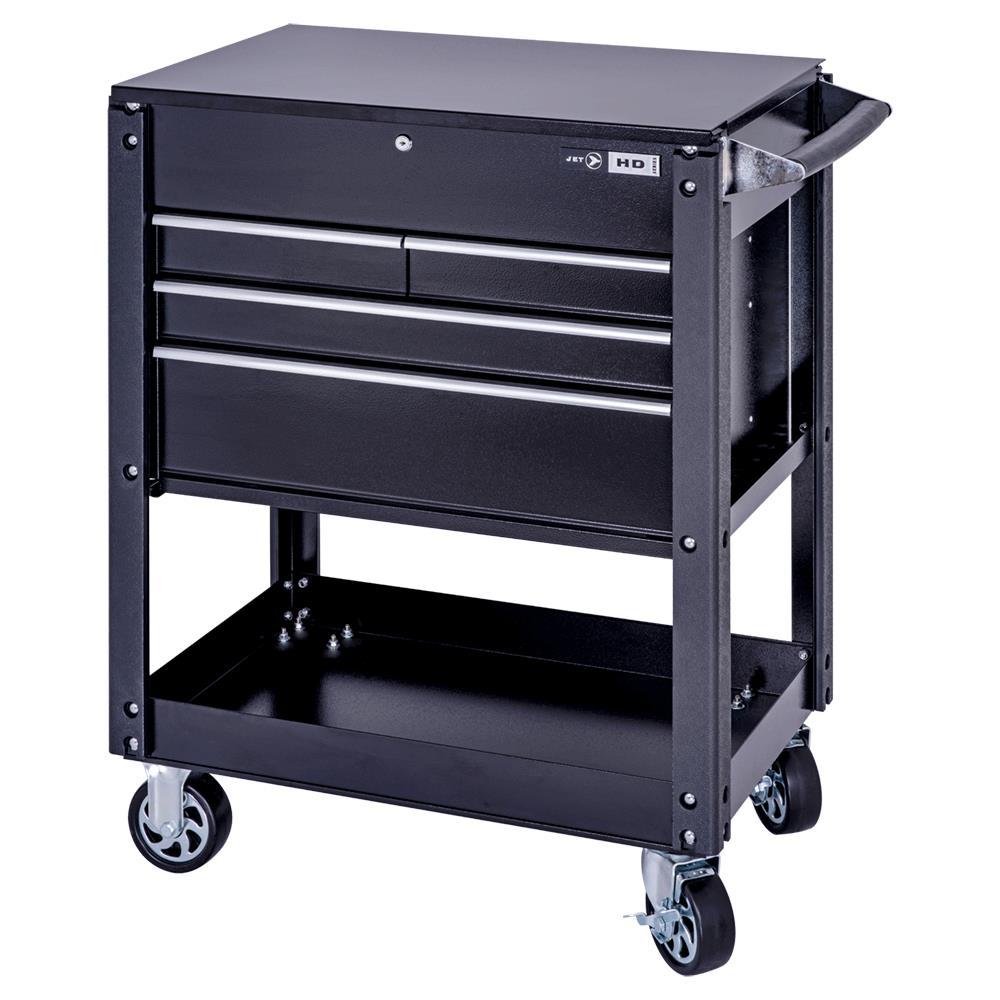 30&#34; x 19&#34; 4 Drawer Service Cart - Heavy Duty