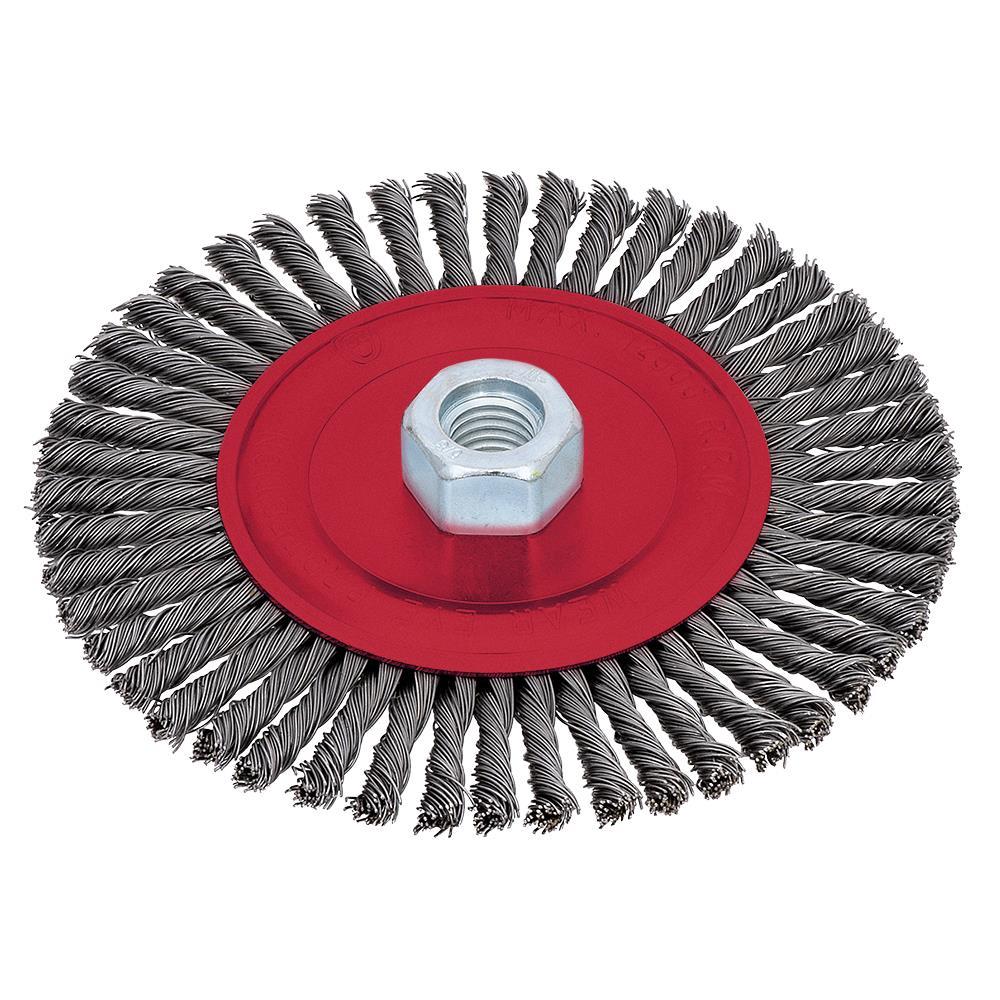 6&#34; x 5/8&#34;-11NC Stringer Bead Brush - High Performance
