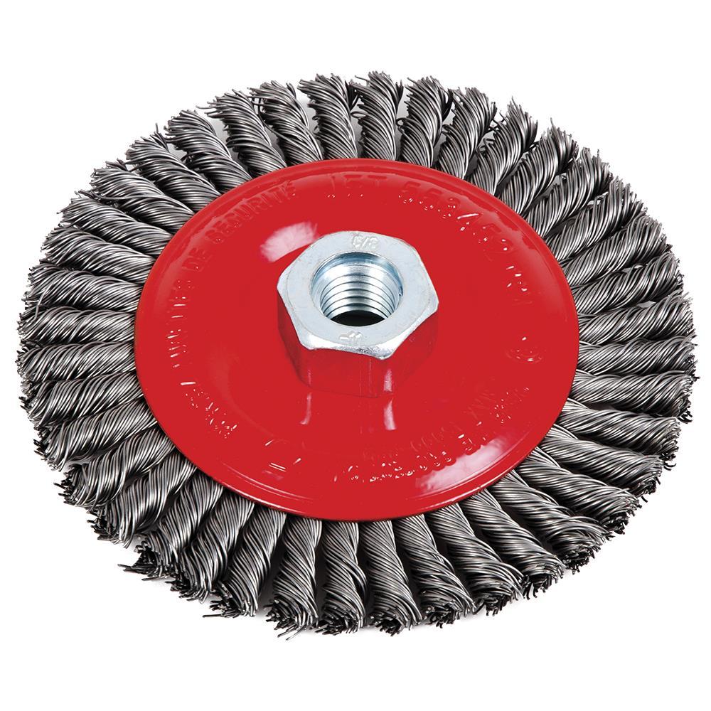 5&#34; x 1/4&#34; x 5/8&#34;-11NC Stringer Bead Brush - High Performance