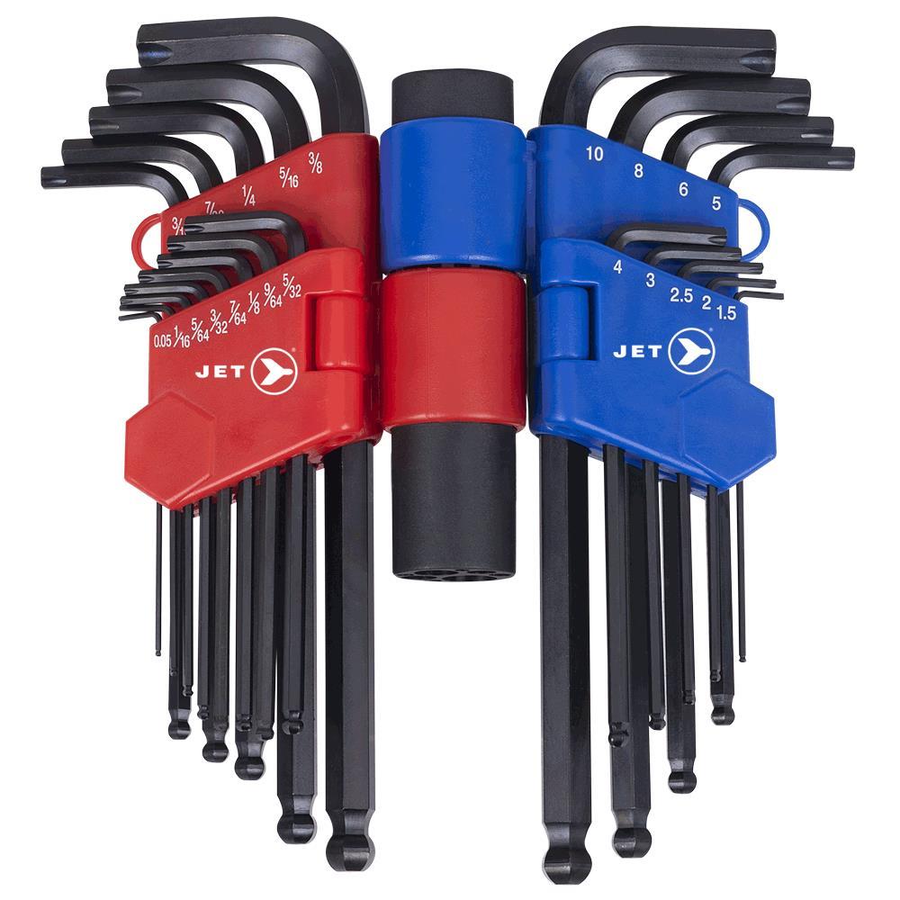 22-Piece SAE/Metric Hextractor Hex Key Set