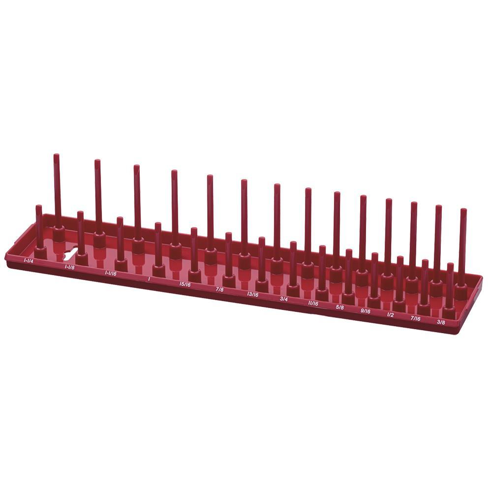 1/2&#34; Dr SAE Socket Organizer Tray