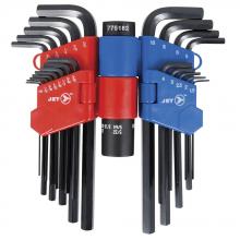 Jet 775162 - 22 PC SAE / Metric Long Arm Hex Key Set