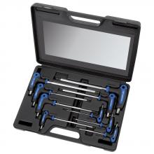 Jet 775104 - 9 PC SAE Ergonomic L-Handle Ball Nose Hex Key Set