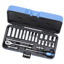 Jet 600117 - 24 PC 1/4"  DR SAE Socket Set - 12 Point