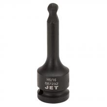 Jet 687231 - 1/2" DR X 1/4" Ball Nose Hex Impact Bit