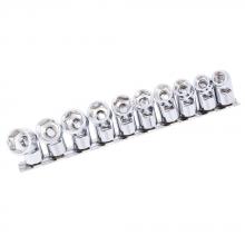 Jet 601242 - 10 PC 3/8" DR Metric Universal Socket Set - 6 Point