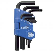 Jet 775114 - 9 PC Metric Short Arm Hex Key Set