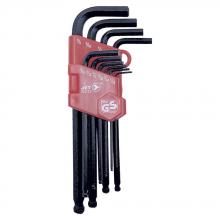 Jet 775173 - 10 PC SAE Ball Nose Hex Key Set