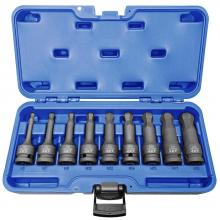 Jet 610336 - 9-Piece 1/2" DR Metric Ball Nose Hex Impact Socket Set