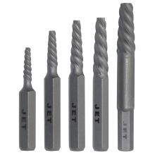 Jet 720751 - 5-Piece No-Drill Impact Driver Screw Extractor Set