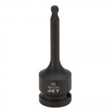 Jet 687281 - 1/2" DR X 6 mm Ball Nose Hex Impact Bit